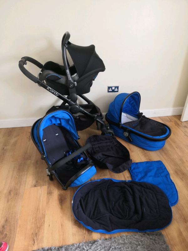 icandy peach single adapters maci car seat basket in Swinton, South