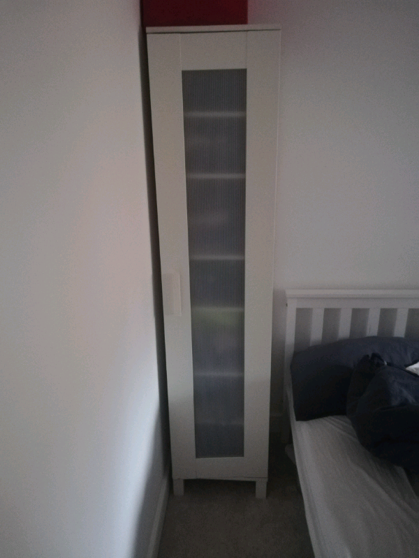 Pending Collection Single White Ikea Shelve Wardrobe In