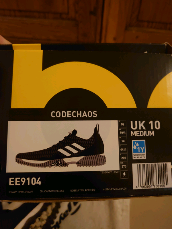 Adidas code chaos size 10 /9 golf shoes NEW in Lurgan