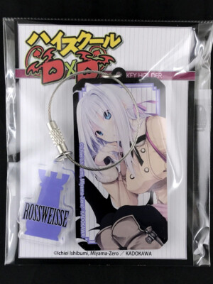 High School DxD Rossweisse Wire Acrylic Key Holder Key Ring Contents Seed New