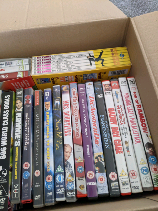 Box of assorted DVDS in Norwich, Norfolk Gumtree
