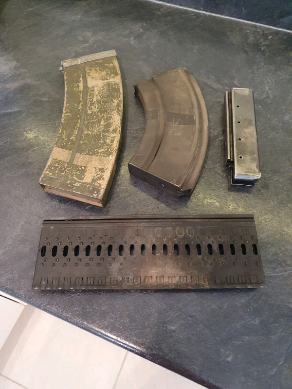 4 x WW2 machine gun magazines. Bren, Thompson + in Egremont, Cumbria