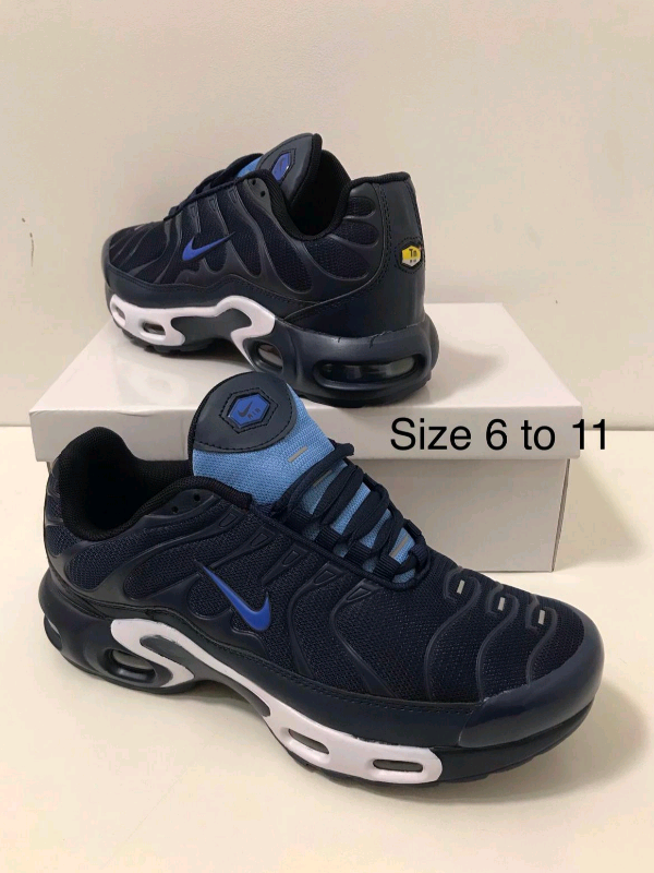 white and light blue tns