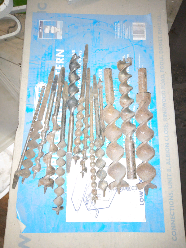 Assorted vintage drill bits | in Hersham, Surrey | Gumtree