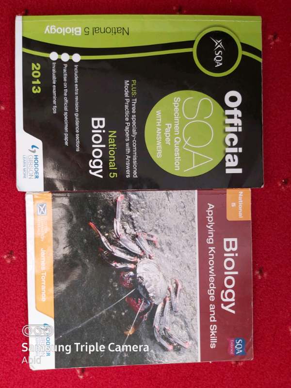 National 5 biology  in Newlands, Glasgow  Gumtree