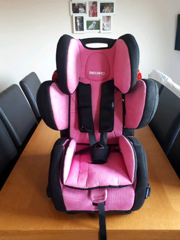 Recaro hero child seat (pink) in Stranraer, Dumfries and Galloway