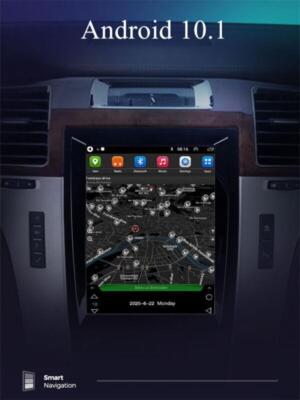 WIFI 2+32GB For 2007-14 Cadillac Escalade SLS 9.7'' Vertical Stereo Radio GPS Nav