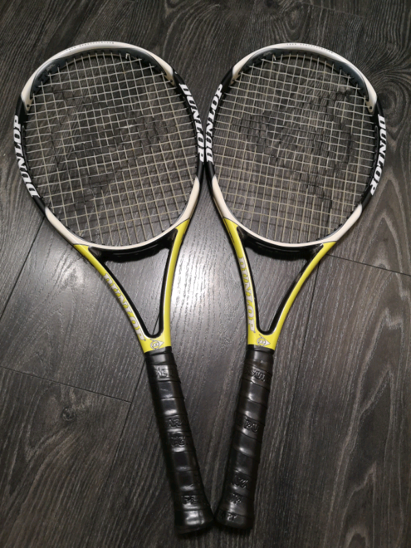 Dunlop AeroGel 5 Hundred Tour Tennis Rackets Grip3 New String! in St