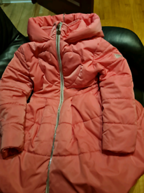 Girls pink Adee Coat age 8