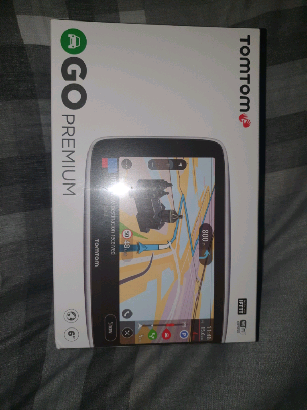 Tom Tom go premium 6 inch sat nav with world maps brand new and sealed