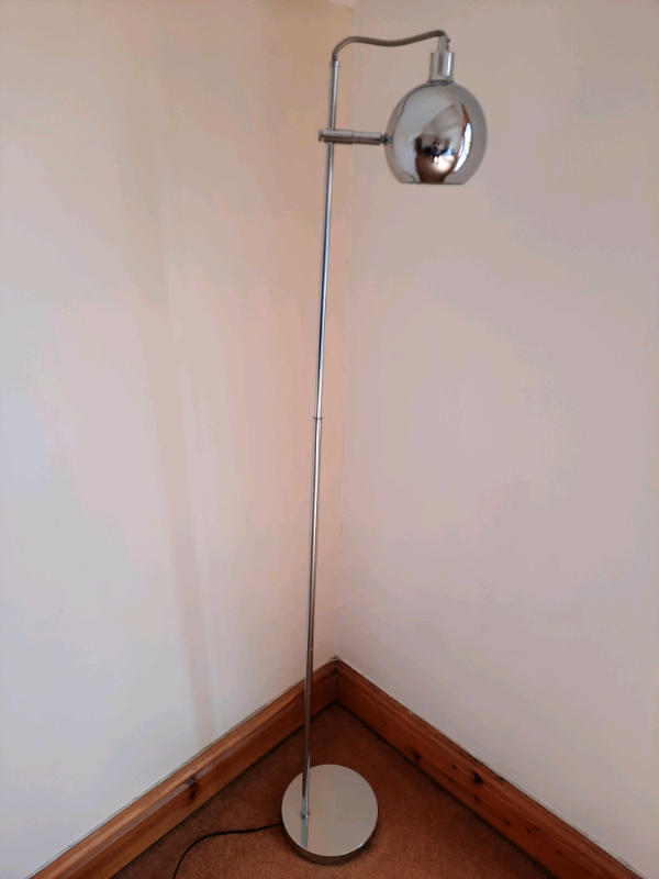 Chrome Silver Floor Lamp Light in Sefton Park, Merseyside Gumtree
