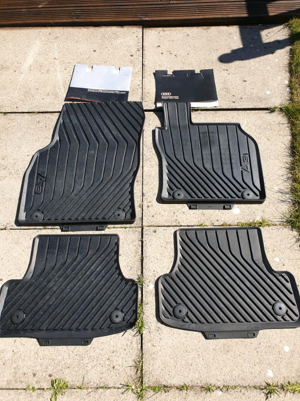 Audi A3 genuine rubber floor mats in Falkirk Gumtree