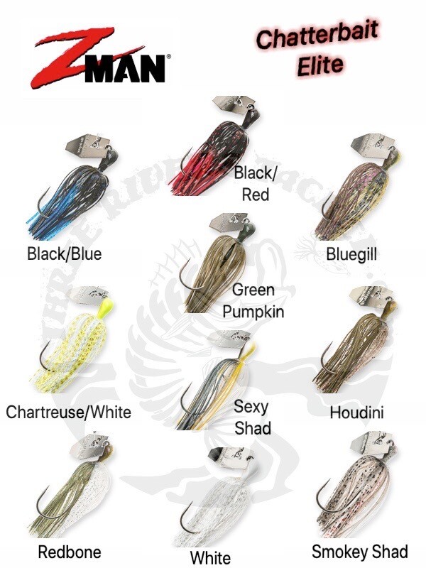 ロッド ZEAL AMAZONAS Z-Man Tungsten Chatterbait Elite Evo — Discount Tackle