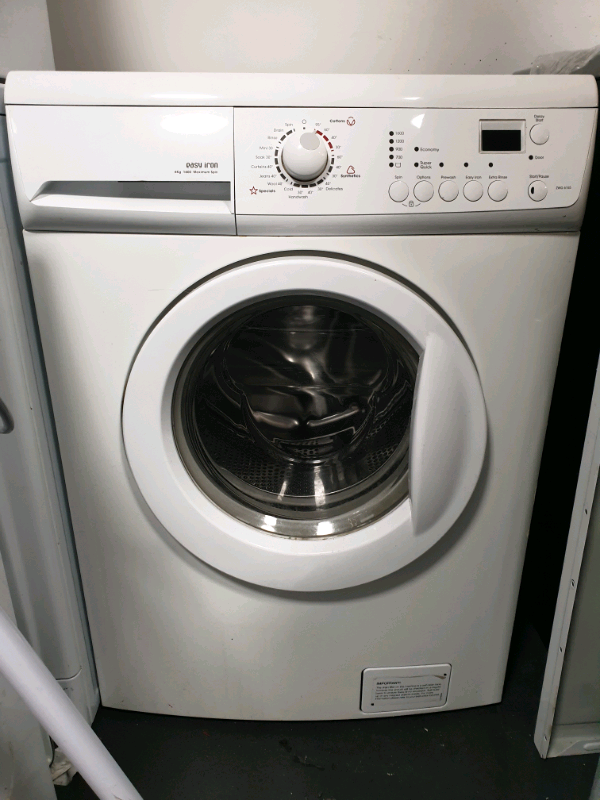Zanussi 1600 rpm washing machine with warranty free delivery in