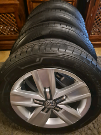 VW Davenport wheels and tyres