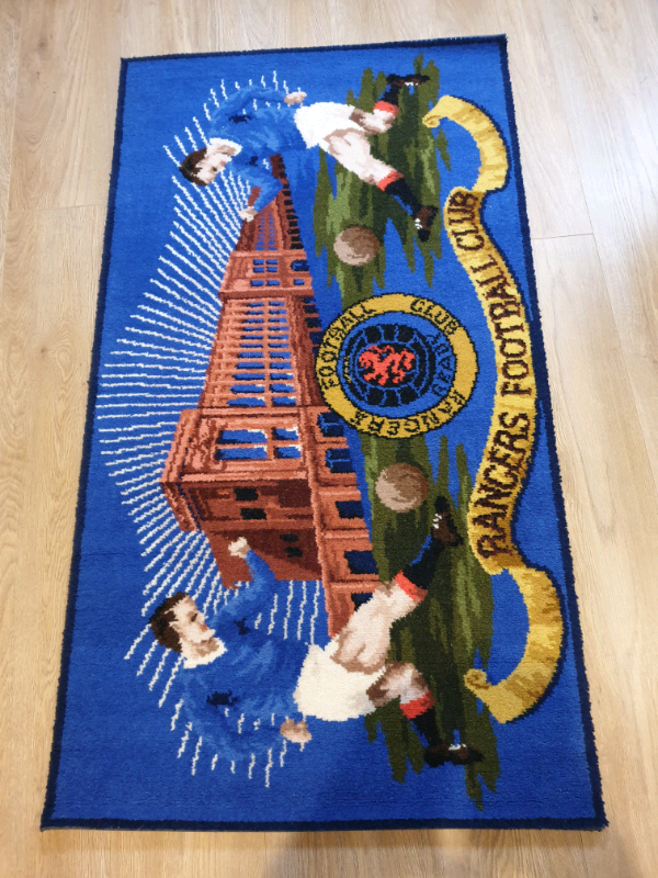 Glasgow rangers antique rug in Avoch, Highland Gumtree