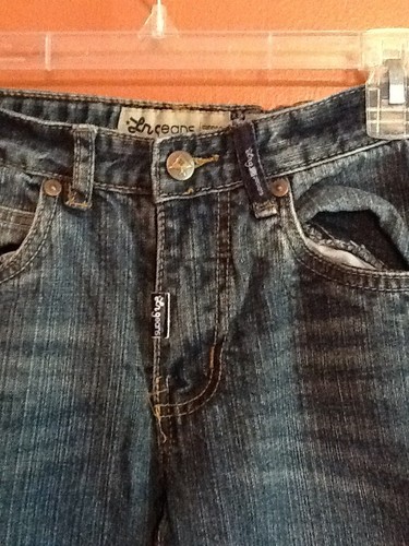 Girls Lrgeans Size 12 Adjustable Waist EUC