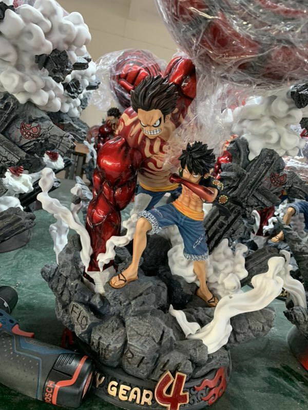 F3 Studio Monkey D Luffy Figure Gear Fourth Ver. Big Fist GK Model Pre-sale GK | eBay
