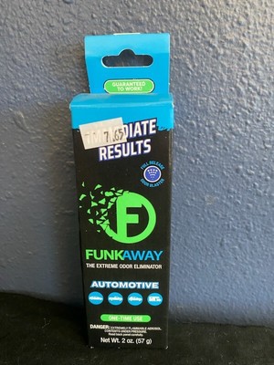 Funkaway The Extreme Odor Eliminator -  Automotive Aero- One Time Use -1 Can-2oz
