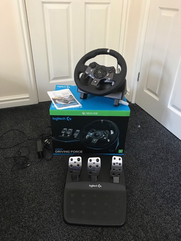 LOGITECH STEERING WHEEL XBOX ONE PC in Rugeley, Staffordshire Gumtree