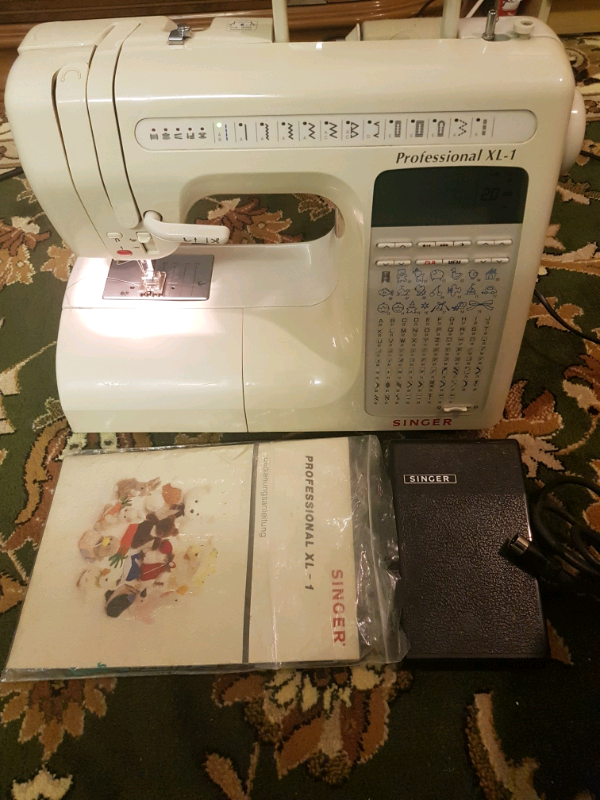 Singer professional XL1 computerised sewing and embroidery machine