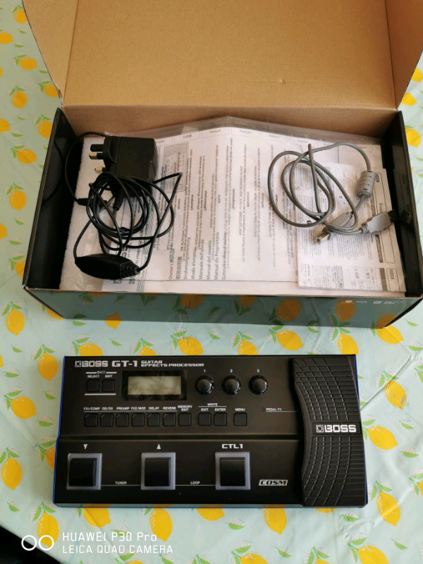 Boss GT1 (w/box, power supply and usb cable) in Sunderland, Tyne and