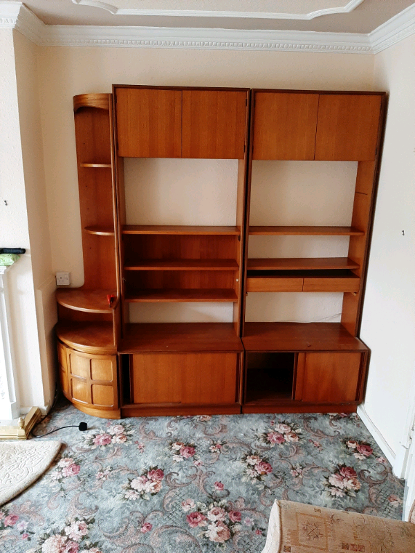 G plan retro vintage shelves storage unit in Loughborough