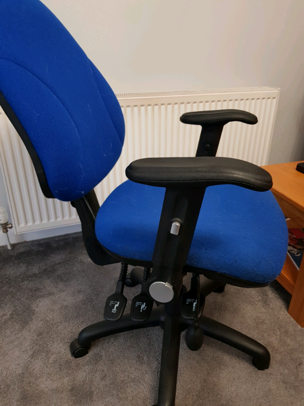 Blue office chair in Plymouth, Devon Gumtree