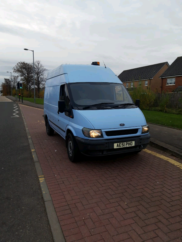 Ford transit ex British gas van mot 1 year no advisers in