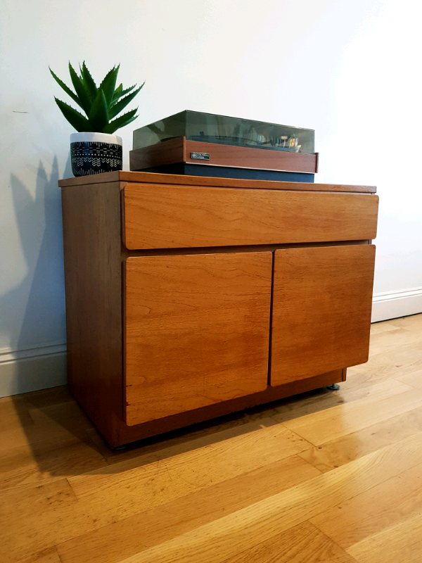 Vintage Retro Mid Century Vinyl Record Player Tv Media Cabinet In Hitchin Hertfordshire Gumtree