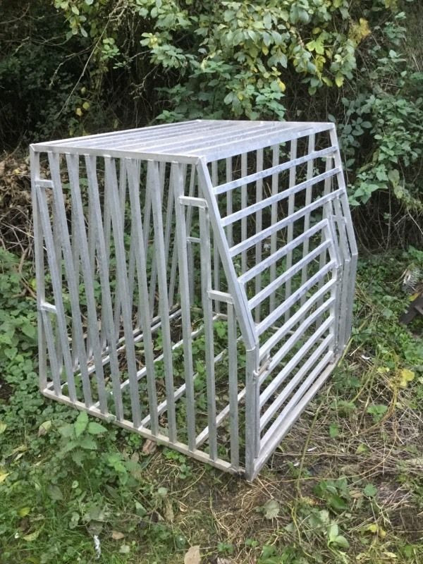 Large aluminium gun dog crate cage pig working dog birds free to