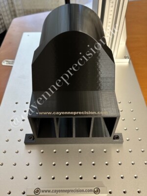 READ DESCRIPTION! Cayenne Precision 6'' Fiber Laser Fume Extractor Vent