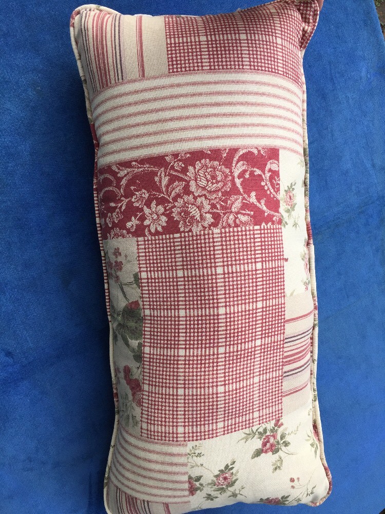 WAVERLY Norfolk Rose Floral Pillow Cottage Elegant Throw Living Room Bed 12/24