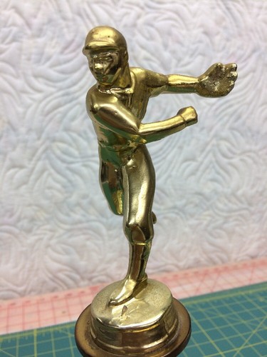 Vintage 1967 Softball League Figural Trophy