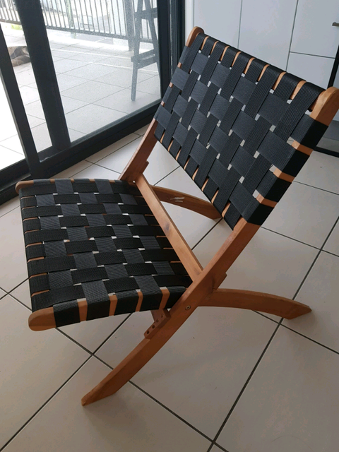 Foldable Wooden Occasional Chair Other Furniture