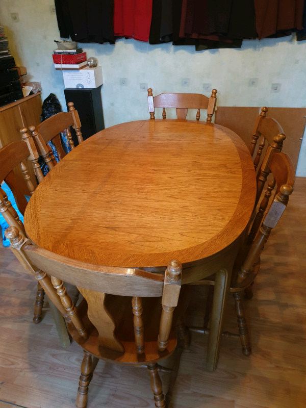Nathan furniture Dining table and chairs in StokeonTrent