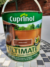 Currently Ultimate Garden Wood Protector paint
