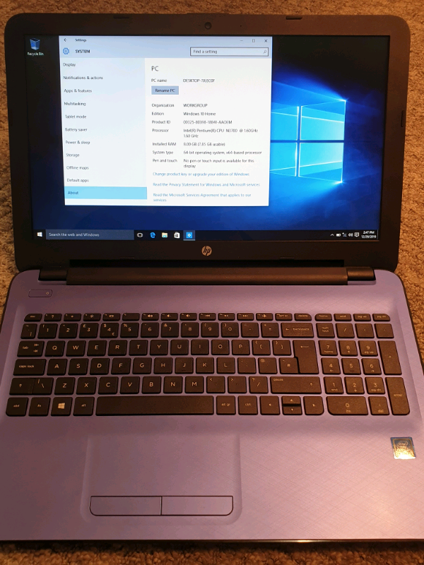 HP Laptop 1tb storage 8GB RAM in Harlow, Essex Gumtree