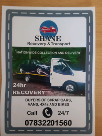 Vehicle recovery and transport 