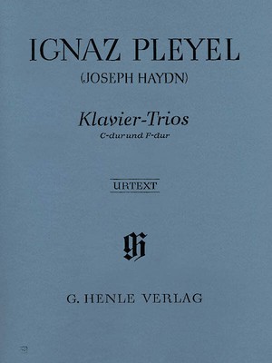 Ignaz Pleyel Piano Trios Violin Cello Henle Urtext Edition Sheet Music Book