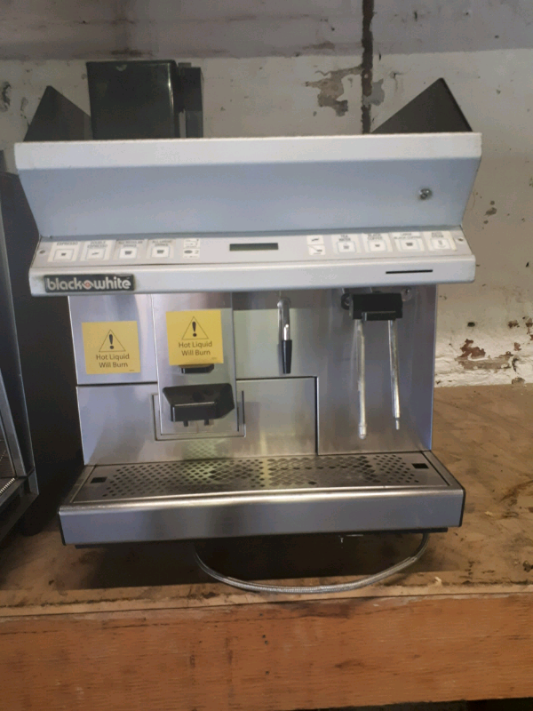 Coffee machine Black and white in Newport Gumtree