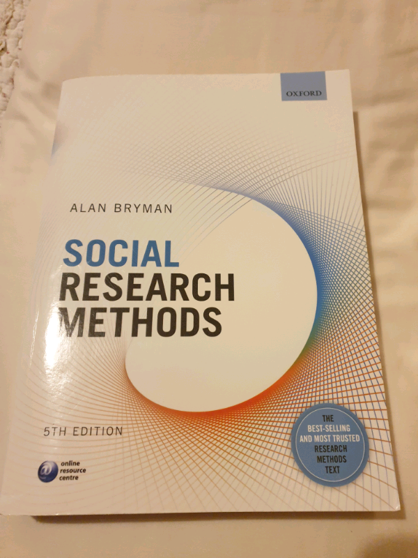 Alan Bryman Social Research Methods 5th edition in