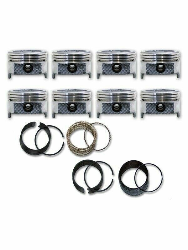 Enginetech Ford 351W Pistons & Rings 1993-1997 Set of 8 .030