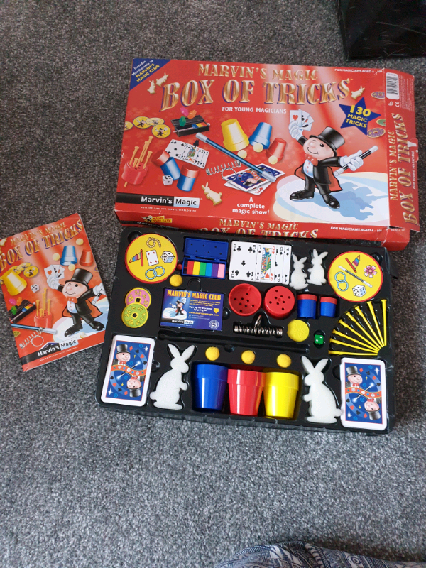 Marvin's Magic box of tricks FREE TO COLLECT in Norwich, Norfolk