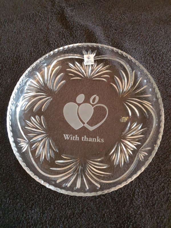 Royal Doulton crystal glass fruit bowl in Sighthill, Edinburgh Gumtree