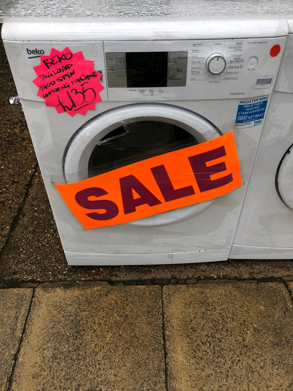 Beko 6kg load washing machine white in Nottingham City Centre