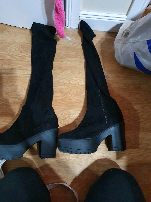 knee high boots size