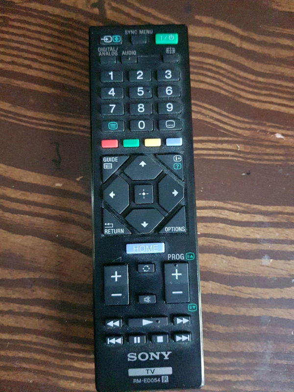 Original Sony TV Remote Control RMED054 in Minster on Sea, Kent