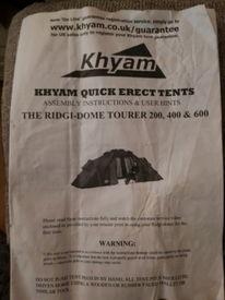 Second Hand Camping Tents For Sale In Guildford Surrey Gumtree