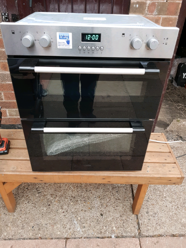 Logik DOUBLE Oven new RRP 230 in KirkbyinAshfield, Nottinghamshire